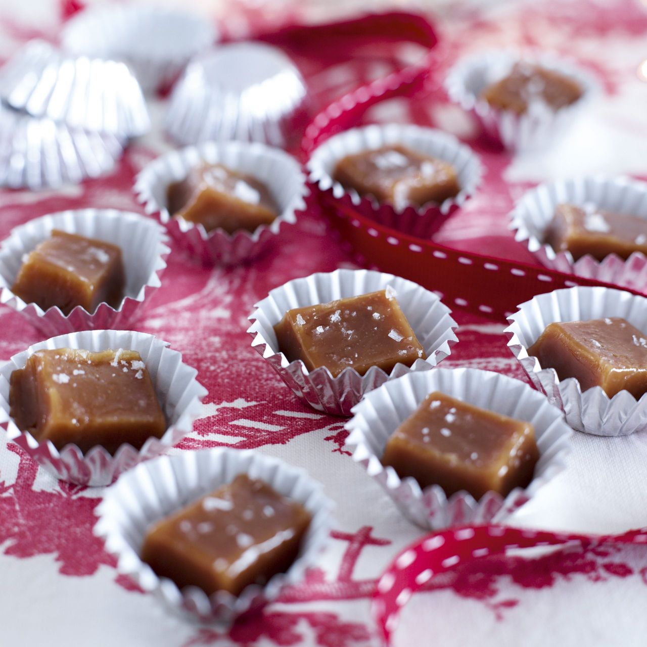 Soft Maple Caramels With Sea Salt