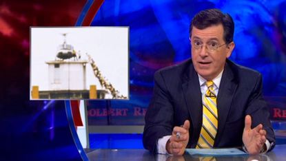Stephen Colbert gets serious about Iraq, draws Vietnam analogies