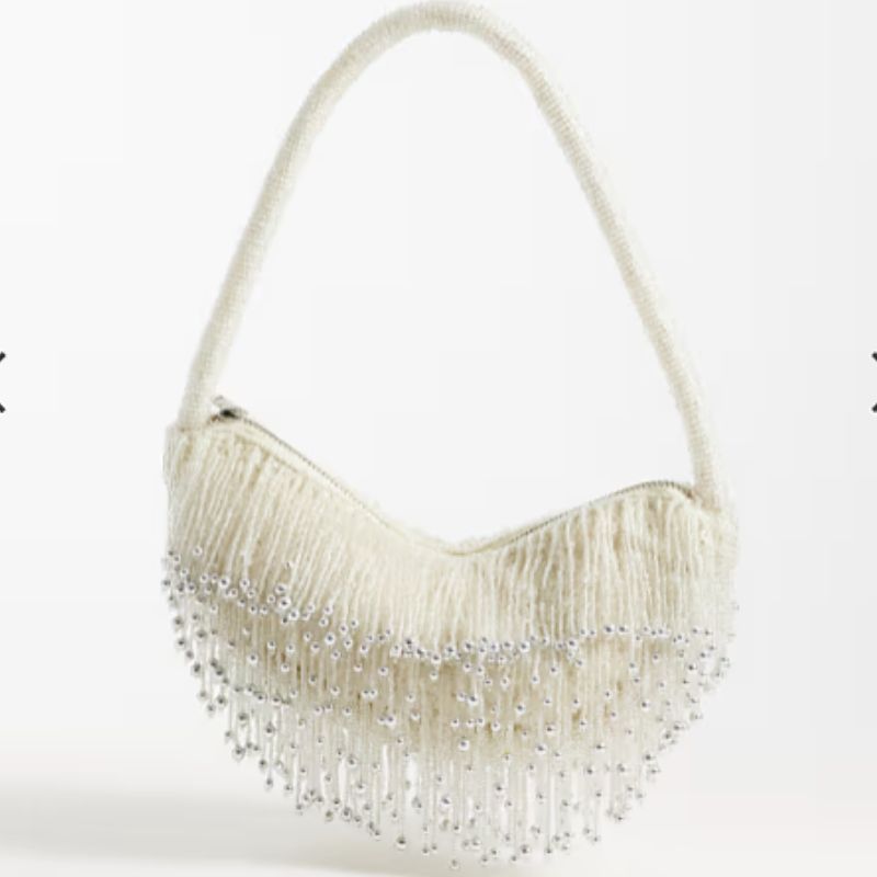 ASOS , Embellished Drop Tassel Shoulder Bag