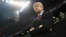 Arsene Wenger, AC Milan v Arsenal