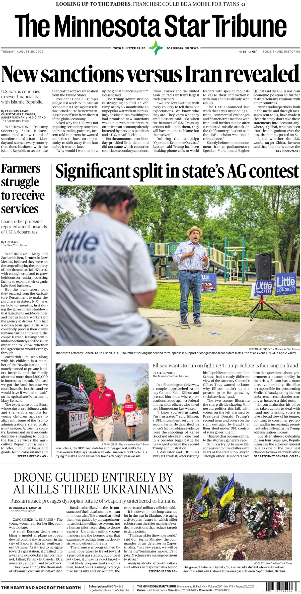 The Minnesota Star Tribune