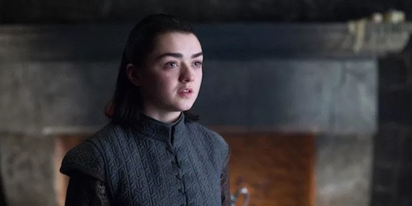 Arya back home in Winterfell