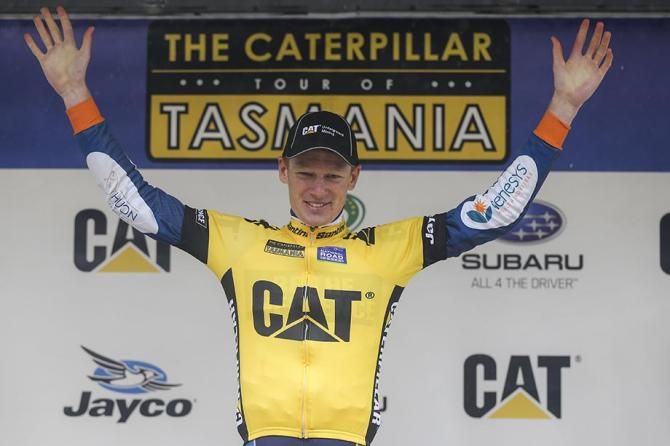 Jack Haig (Huon-Genesys) now leads the race