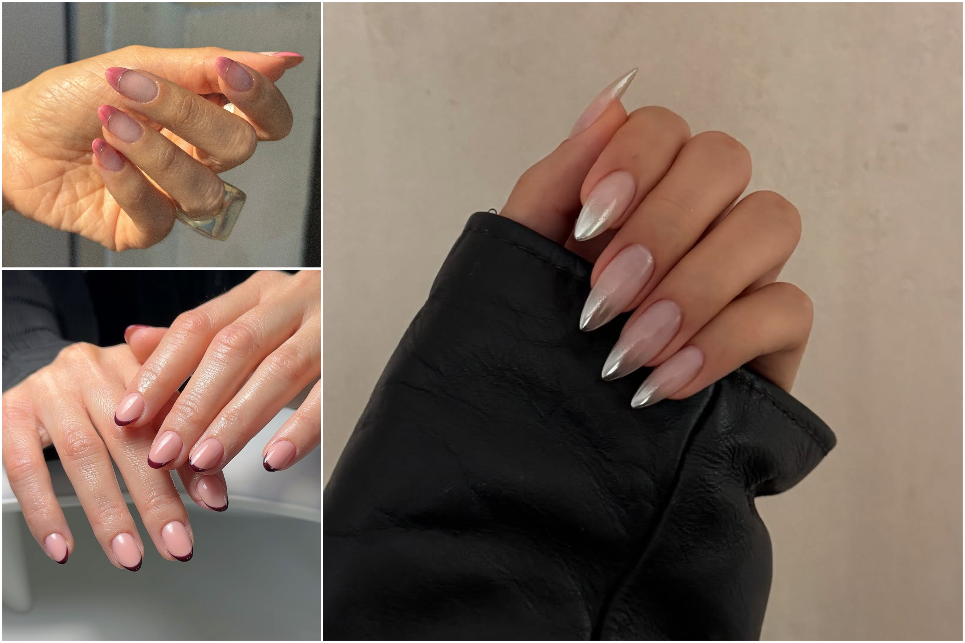 fall french tips