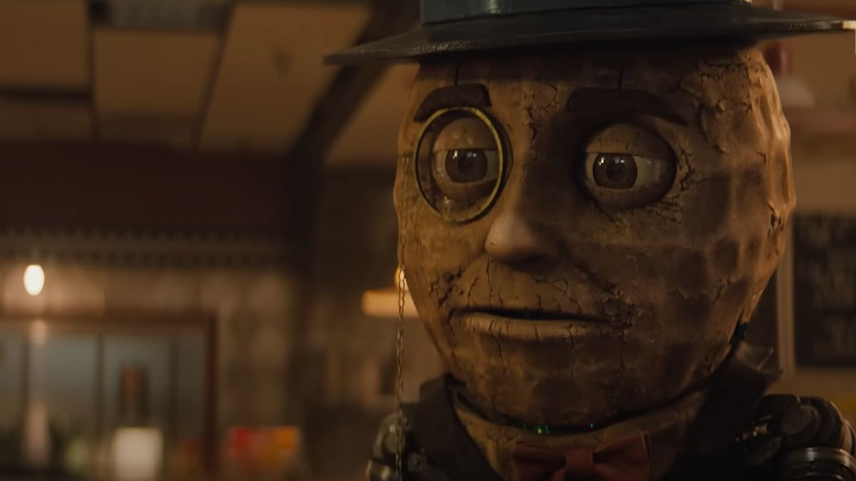 The special effects in Netflix's 'The Electric State' look amazing, but we can't stop thinking about the animatronic Mr Peanut cameo (video)