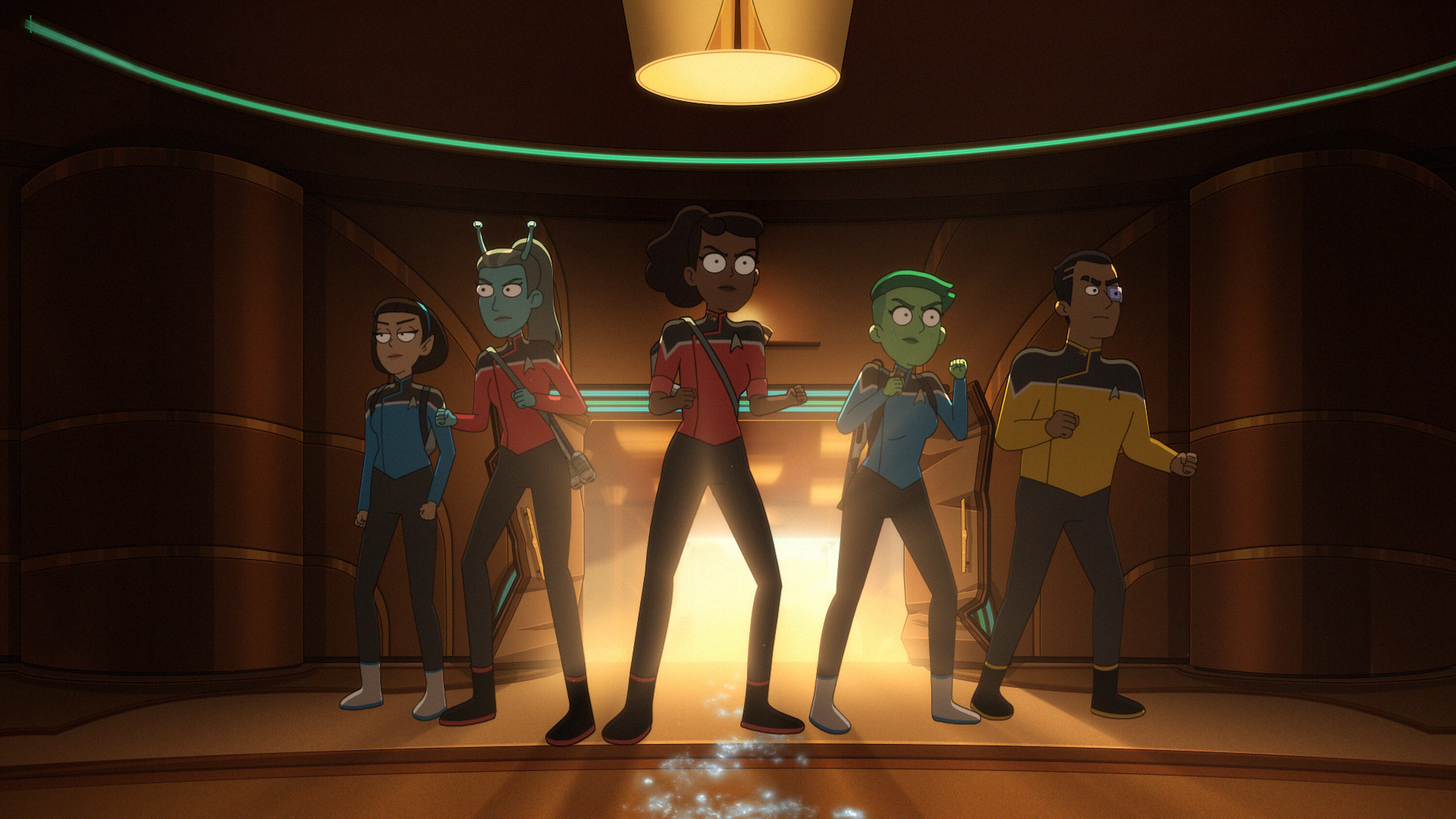 cartoon star trek characters being zanny