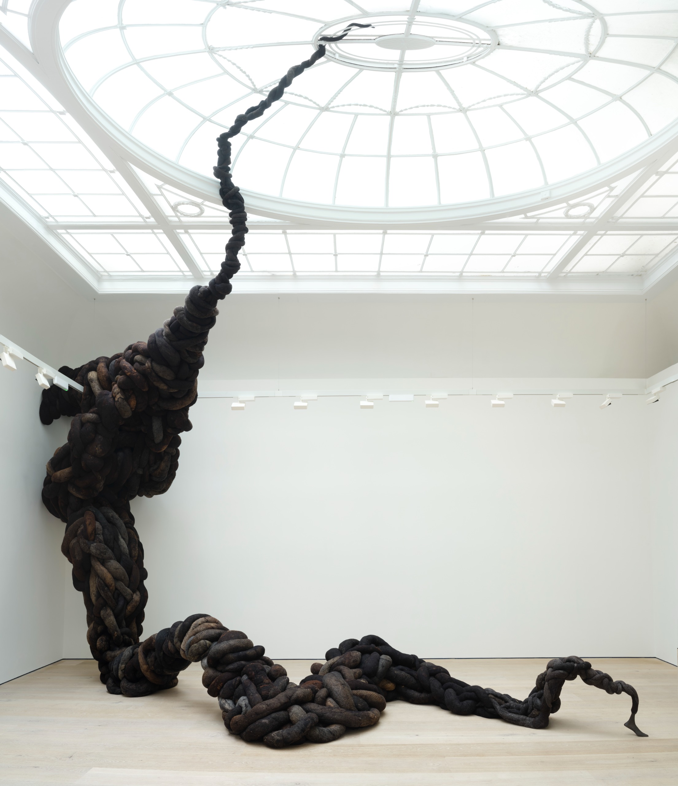 nicola turner's horeshair sculptures