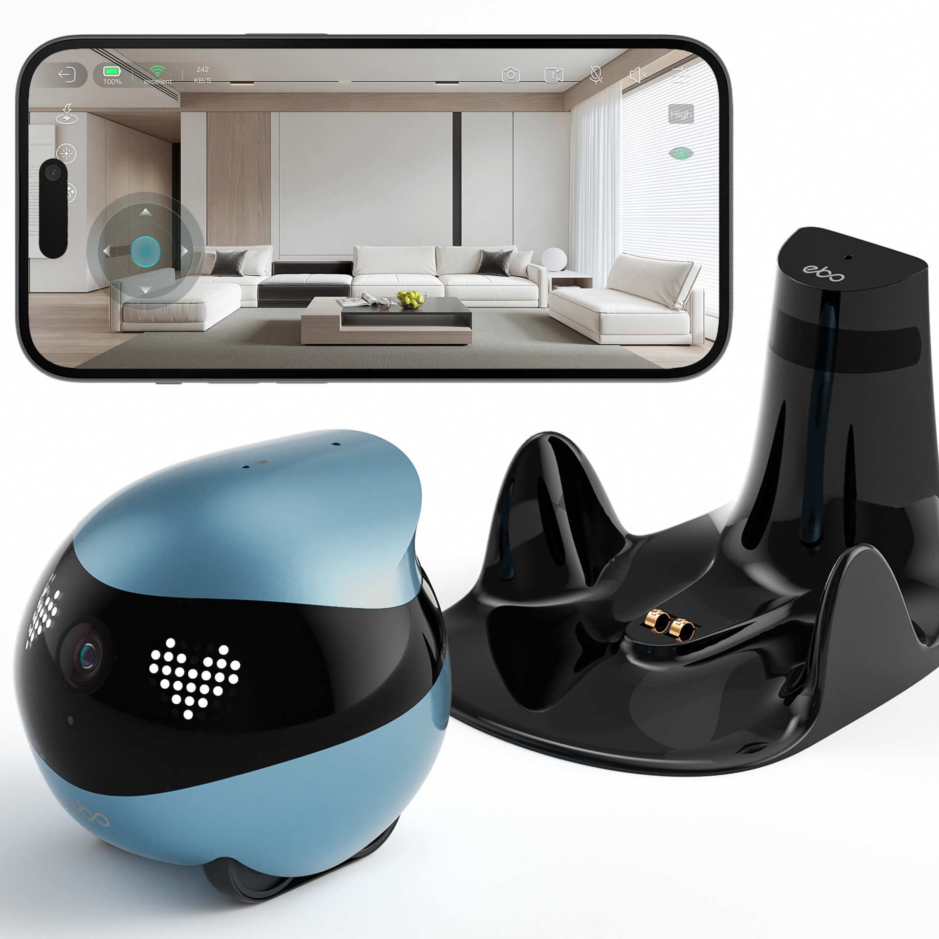 Enabot EBO Air 2 home companion robot