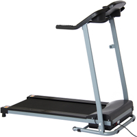 800W Portable Folding Electric Treadmill | was $399.99 | now $299.99 at Walmart
This treadmill has tonnes of features belying its slender price. &nbsp;Choose between Beginner, Intermediate, and Advanced modes, and select the difficulty with the easy +/- button functions. The treadmill easily folds down and built-in wheels make the treadmill convenient to store and move.&nbsp;