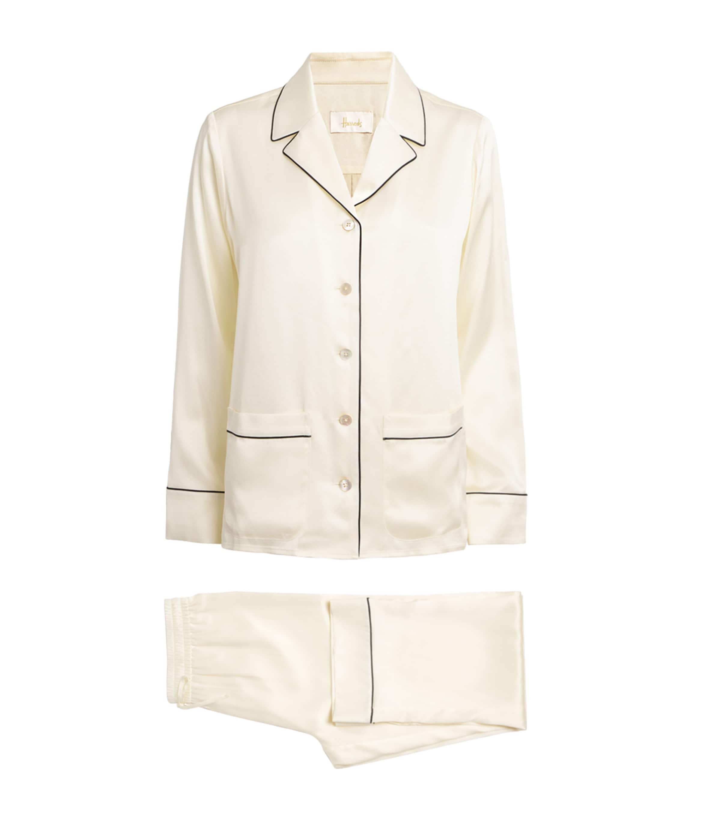 Harrods Silk Satin Pyjama Set