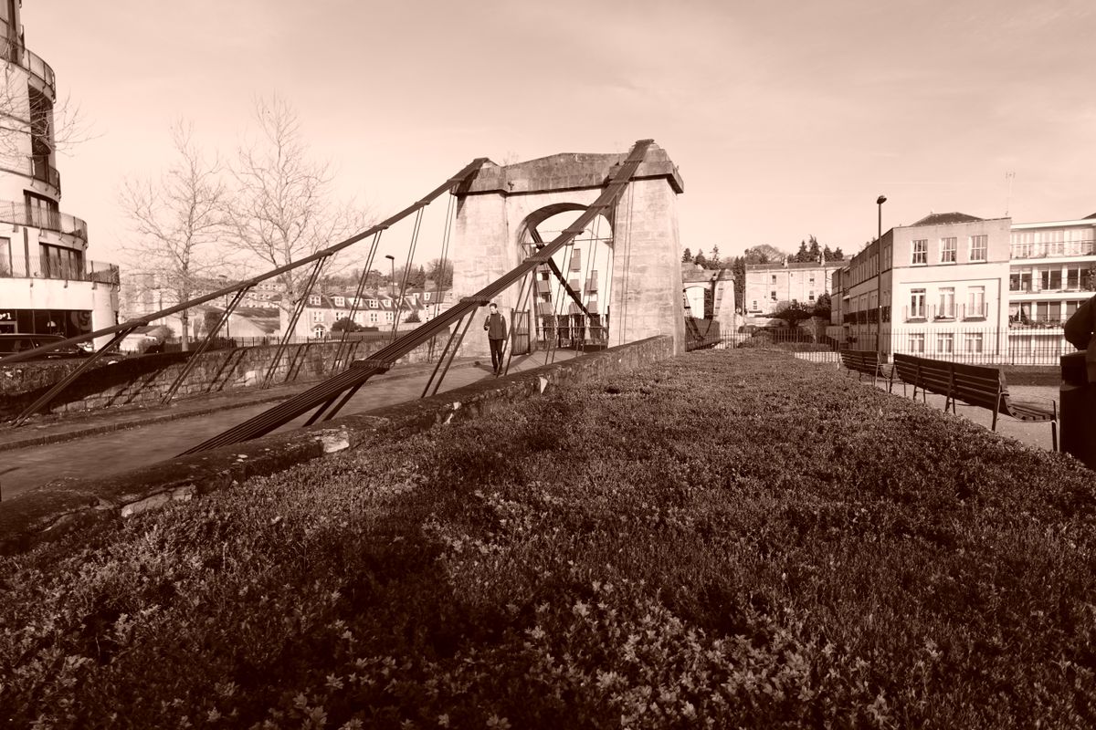 A photo of a bridge taken on a Sony ZV-1F vlogging camera