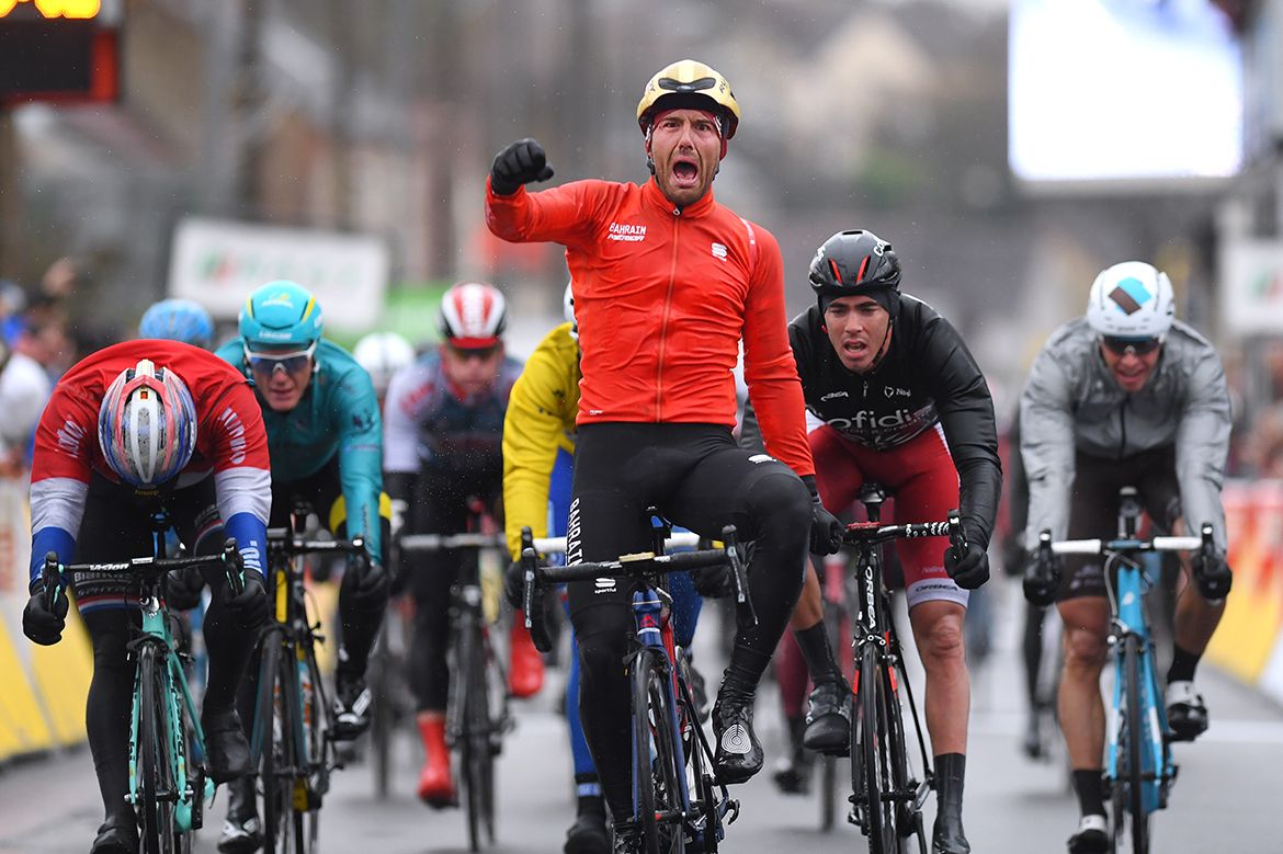 Sonny Colbrelli wins stage 2 of Paris-Nice