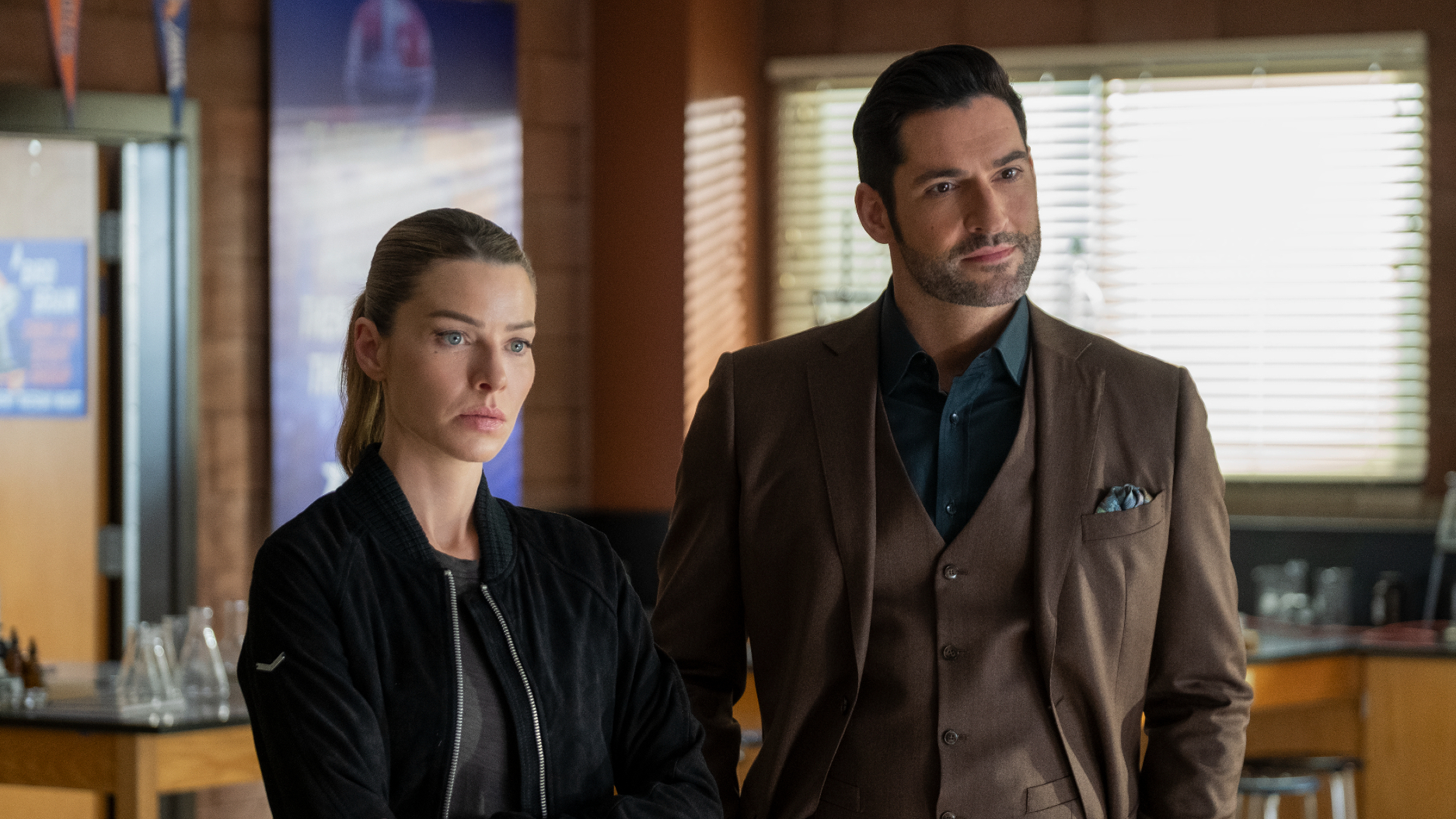 Lucifer's Tom Ellis supported by co-stars as he announces historic