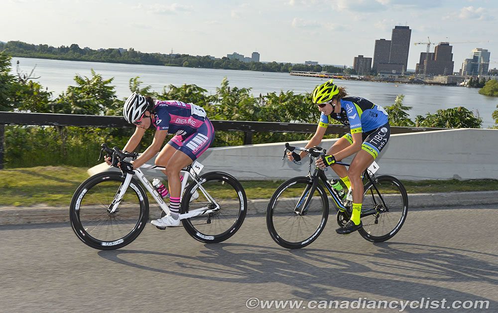 Annie Foreman-Mackey (The Cyclery-Opus) and Alizee Brien (Tibco-SVB)