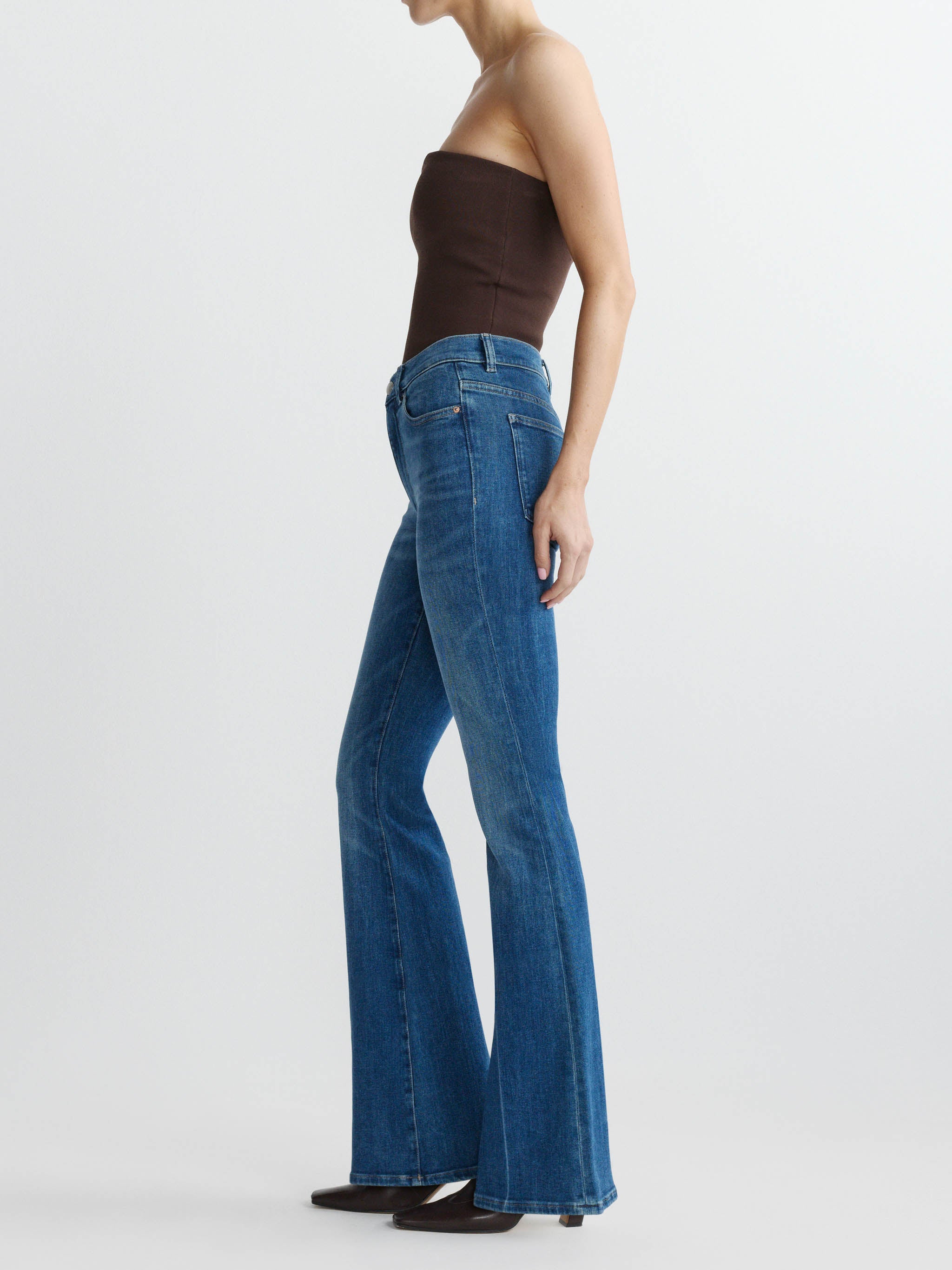 Bridget Boot High Rise Instasculpt&amp;trade; 33" Jeans | Solace - 23 / Solace
