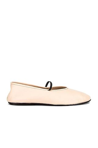 Elastic Ballet Flats