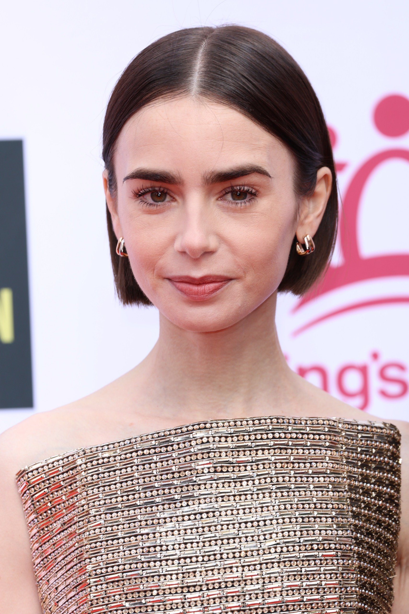 Lily Collins attends 'A King's Trust 50th Anniversary Celebration' at Royal Albert Hall on May 11, 2026 in London, England.
