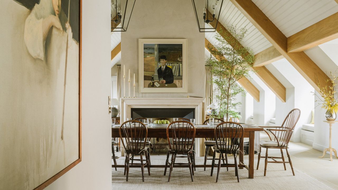Heckfield Place dinner area