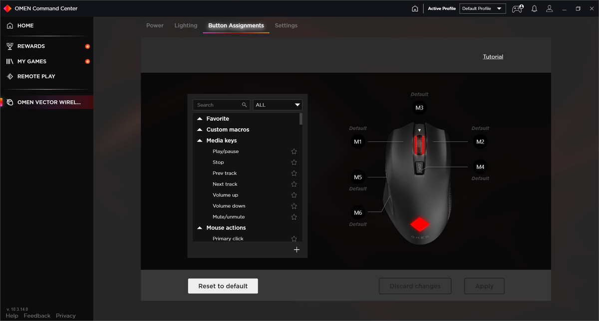 HP Omen Vector