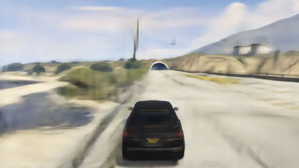  This is Grand Theft Auto as made by AI 