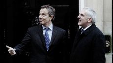 Tony Blair and Bertie Ahern, the Irish PM 