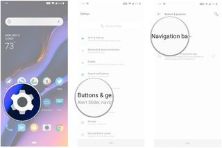 How to use navigation gestures on the OnePlus 6T