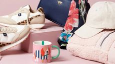 Joules trainers, mug, bag, scarf, hat and fleece