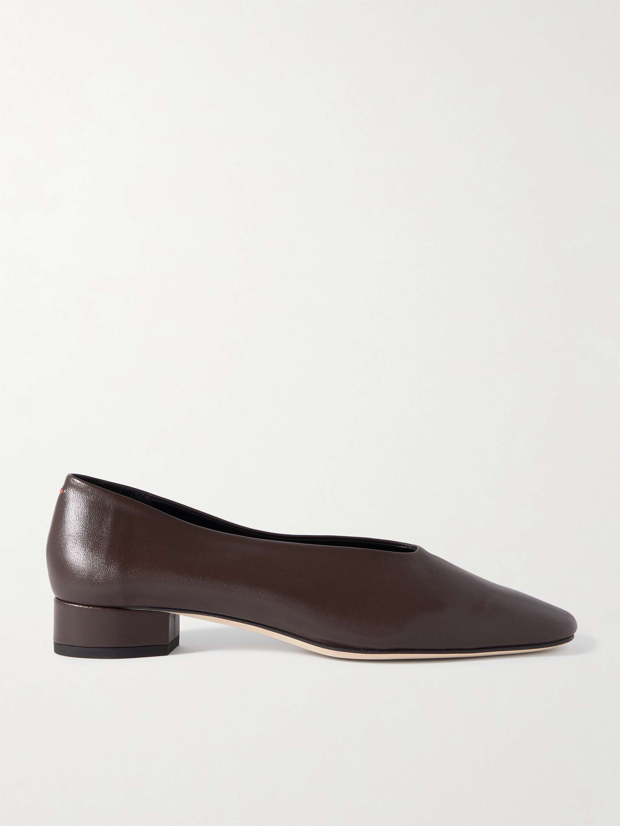 Delia Leather Pumps