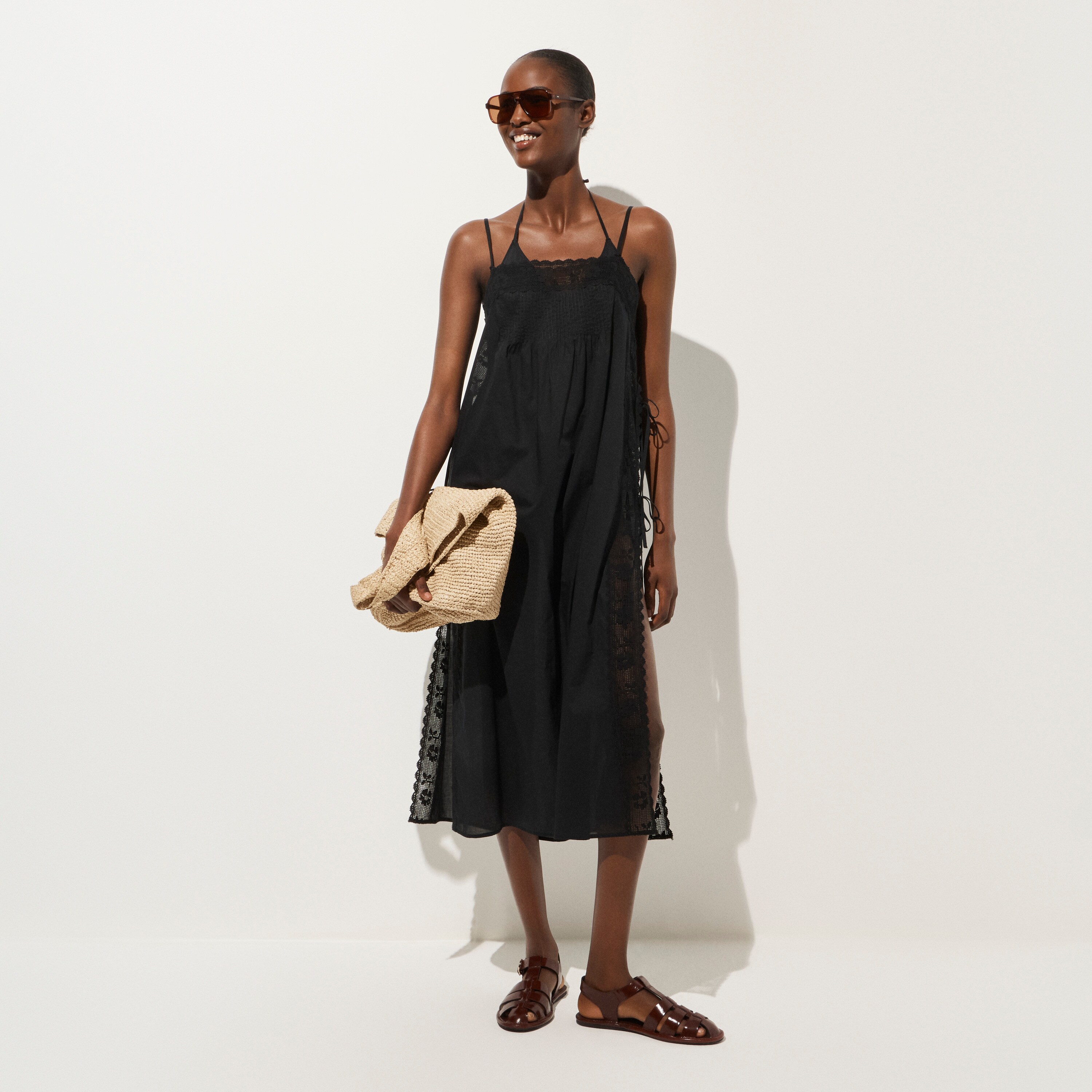 Side-Tie Tunic Dress