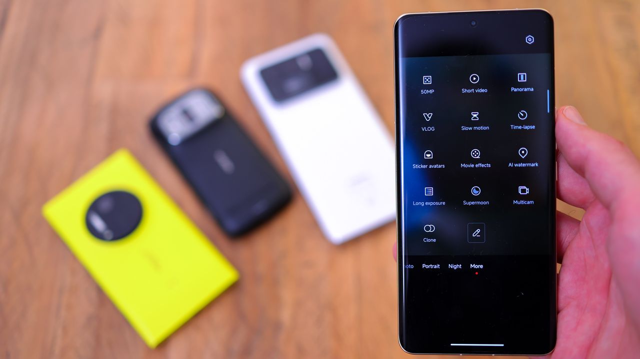 A photo of the Xiaomi 12s Ultra smartphone