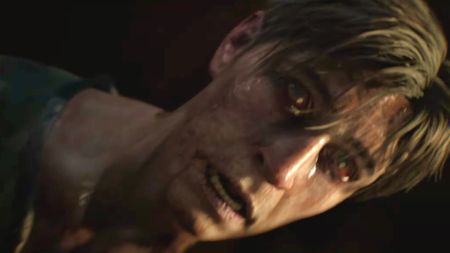 A screenshot shows a Cronos: The New Dawn character who looks like James from Silent Hill 2