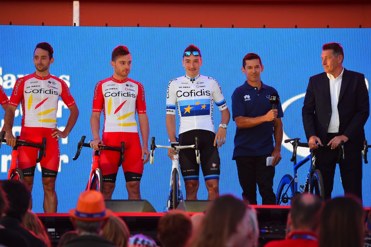 Elia Viviani makes his Cofidis debut