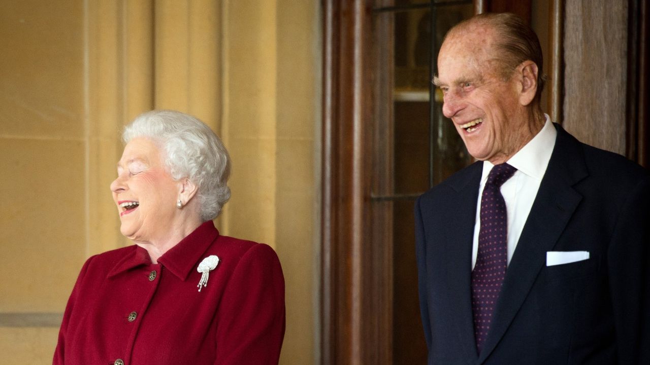 Prince Philip and the Queen