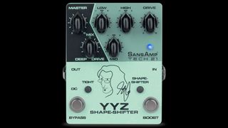 Nail Geddy Lee's bass tones with his new YYZ Shape-shifter 