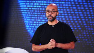 CHIPPING NORTON, ENGLAND - NOVEMBER 29: Mo Gawdat speaks at BoF VOICES 2022 at Soho Farmhouse on November 29, 2022 in Chipping Norton, England. (Photo by Kate Green/Getty Images for BoF)