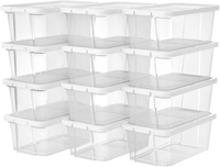 SONGMICS Set of 12 Shoe Boxes | £29.99