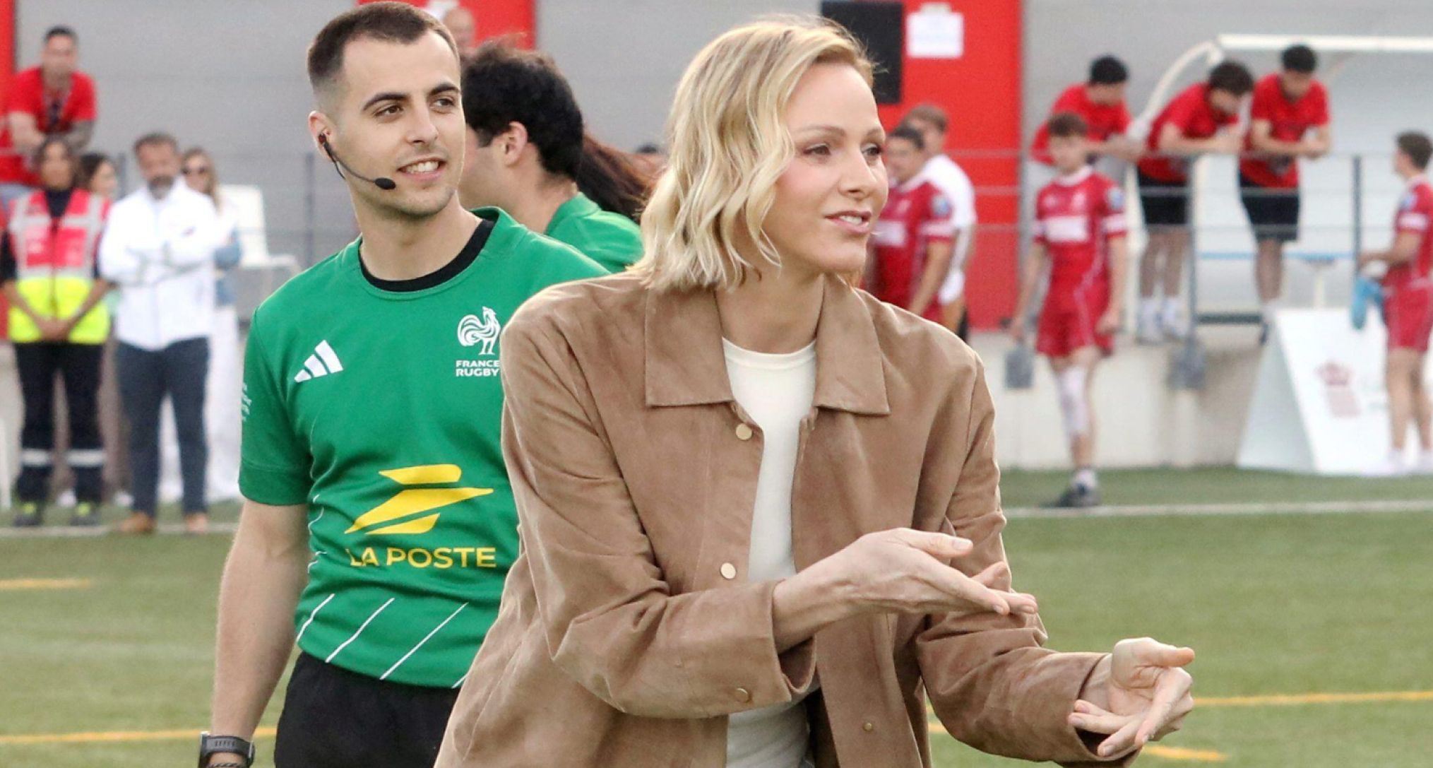 Princess Charlene Tries Out Beach Waves and a Princess Kate-Approved Sport in a New Pair of Hermès Sneakers