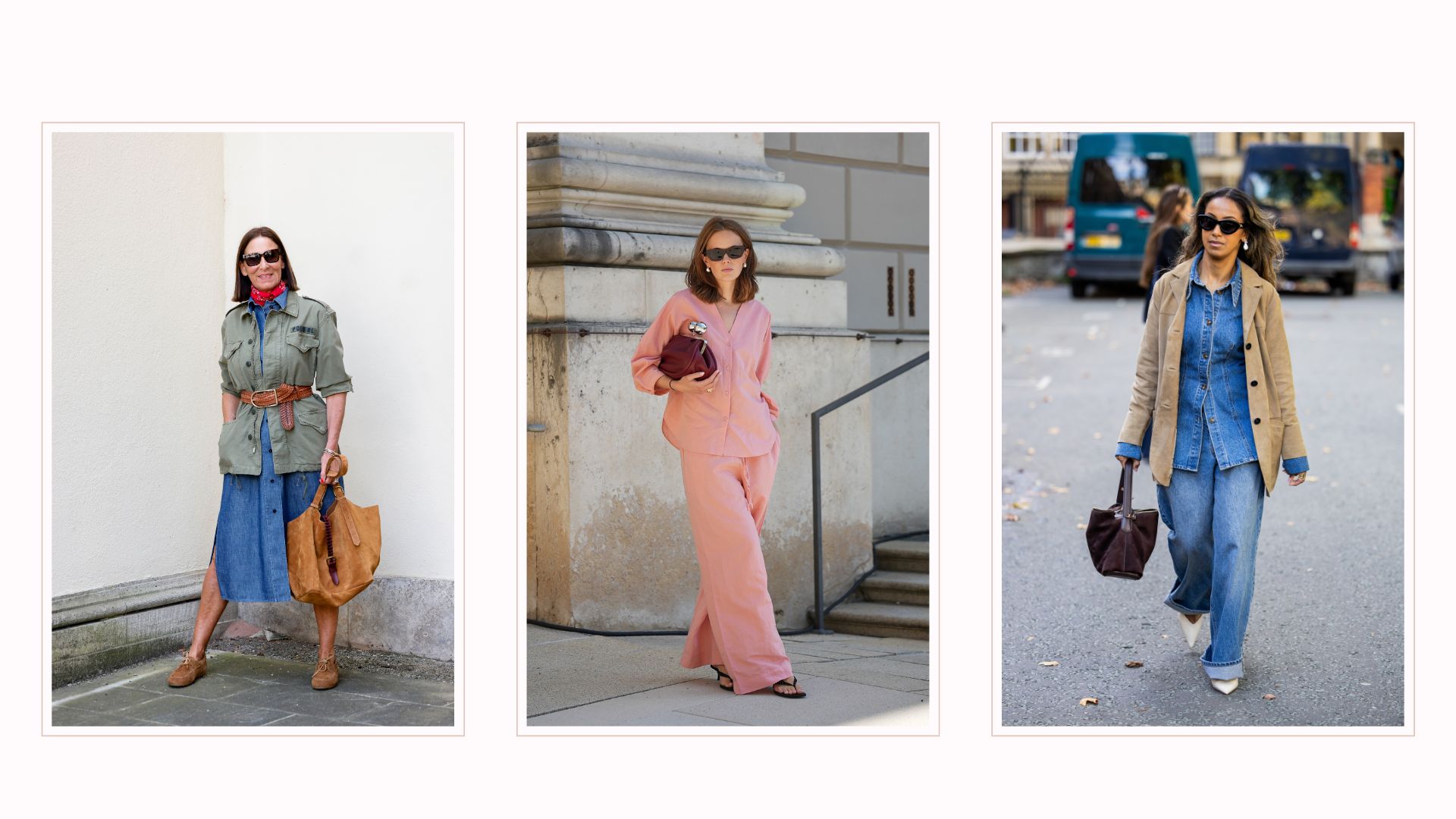 Spring outfit ideas Getty: 2273270433 / 	2230821794 / 2172027254