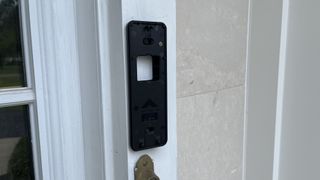 Philips 7000 Series Video Doorbell mount installed