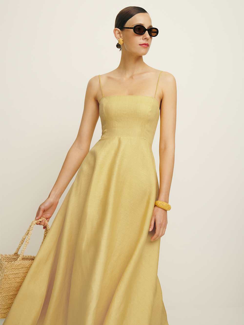 Monette Linen Dress