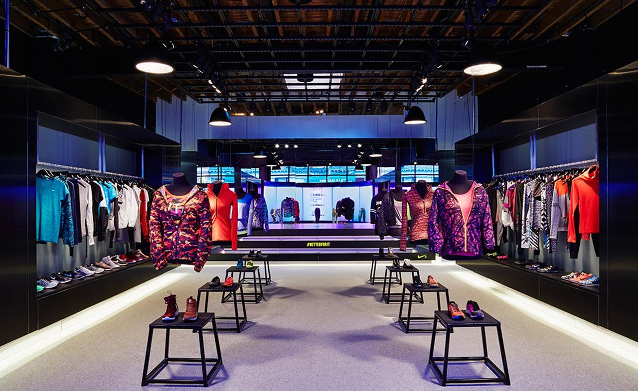 Nike store interior