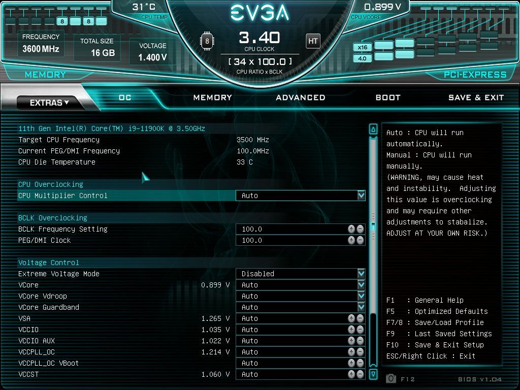 EVGA Z590 FTW WIFI