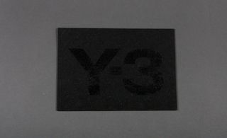The logo was subtly marked with black textured ink