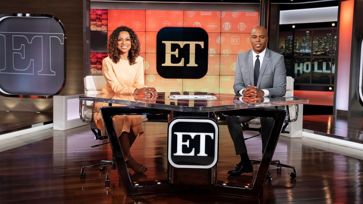 Nischelle Turner and Kevin Frazier host CBS Media Ventures&#039; &#039;Entertainment Tonight.&#039;