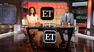 Nischelle Turner and Kevin Frazier host CBS Media Ventures' 'Entertainment Tonight.'