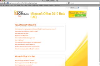 Office 2010 support