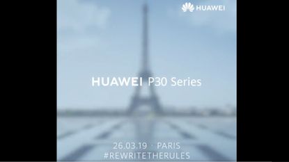 Huawei P30 launch date