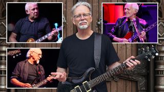 Chris Herin, Alex Lifeson, Peter Frampton and Martin Barre