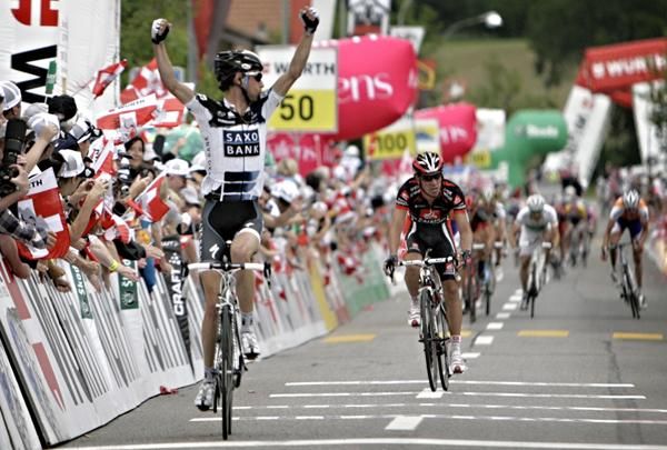 No looking back. Schleck takes his second win of the year