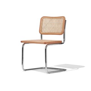 Cane cantilever chair from Wayfair